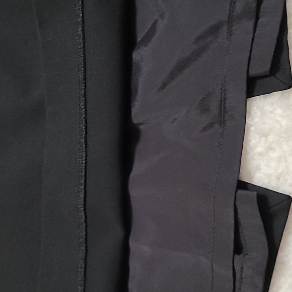 Black Skirt Sexy Detail Trim At Waistline Back Buckle Express Design Studio Sz 6 - Picture 16 of 16